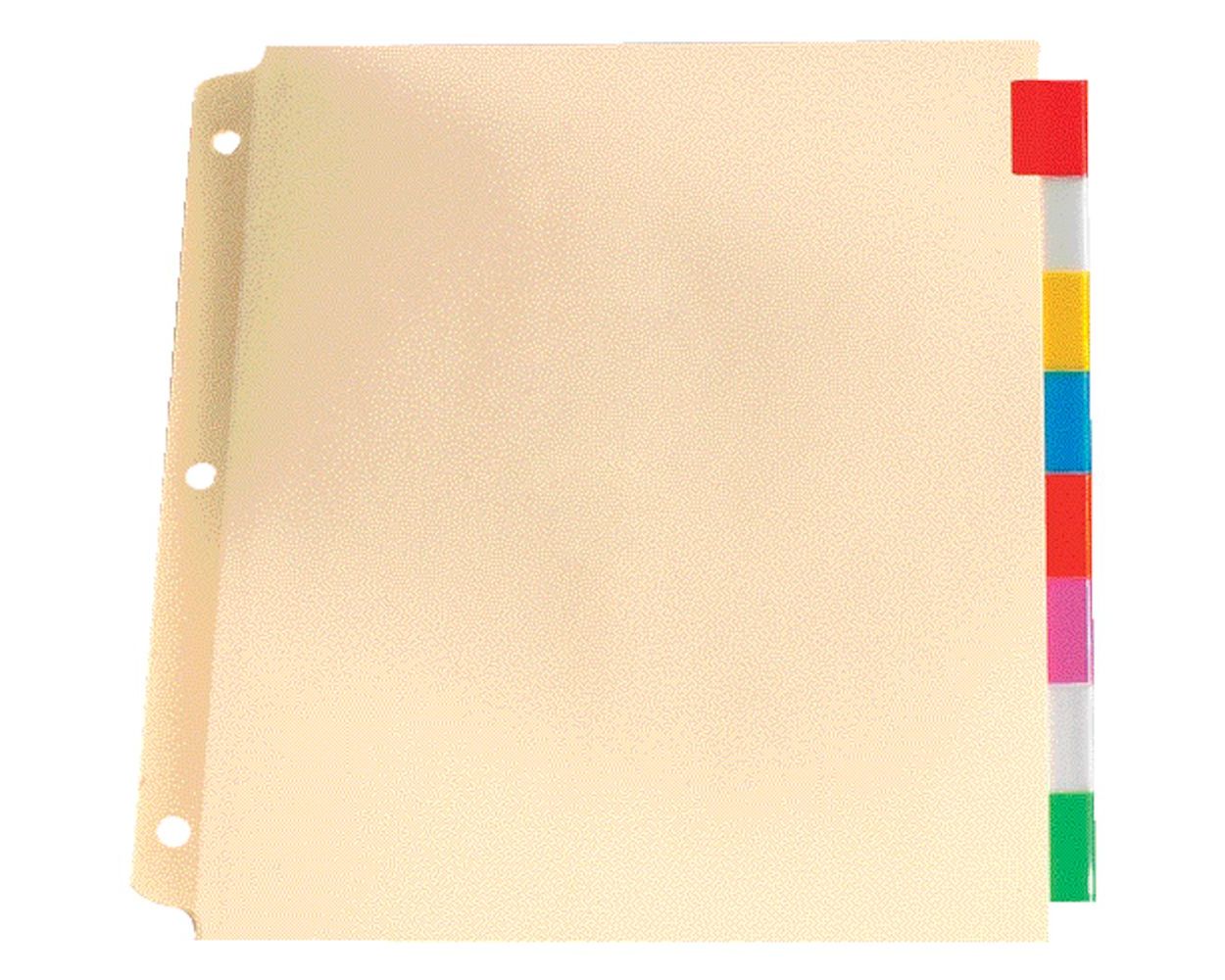 Oxford® Oversized Premium Insertable Tab Dividers - 8 Tabs, Letter