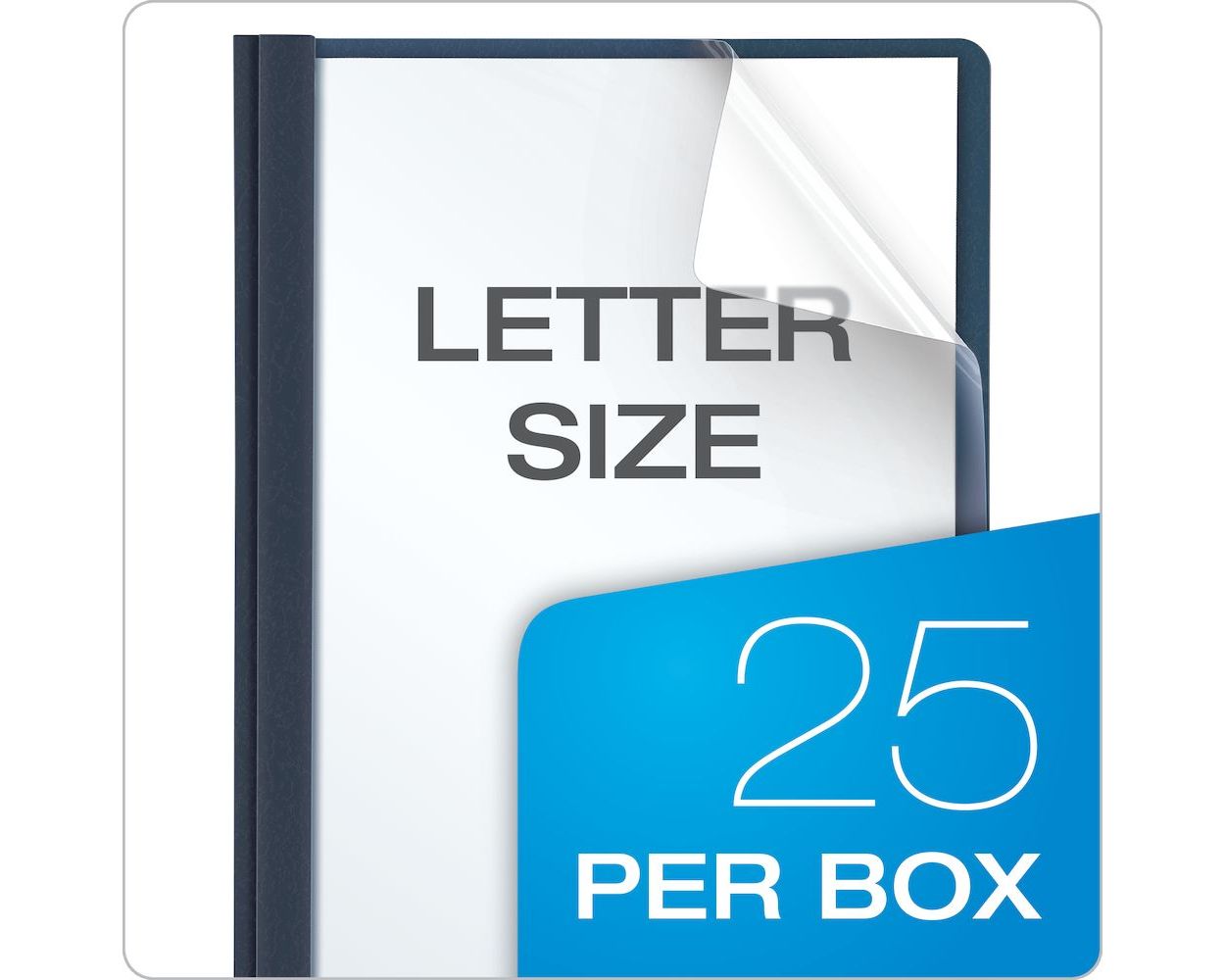 back number会報 ♯1〜♯25 Oxford Clear Front Report Cover, Letter